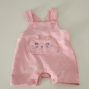 Pink Kids Overalls